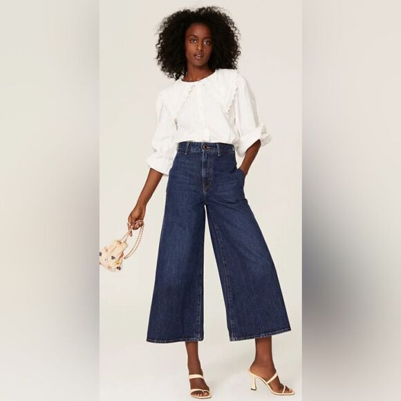 LoveShackFancy William Blouse Size Small - Picture 3 of 8